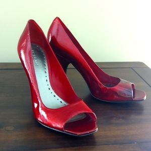 BCBGirls Peep Toe Heels